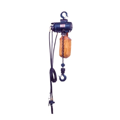 NPK AIR HOIST C/W 3M LIFT WITH PENDANT CONTROL 250KG 